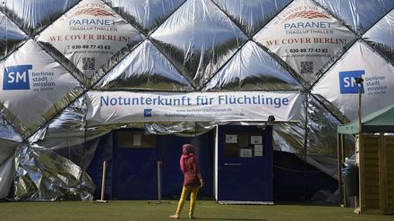Auch in Berlin gibt es zunehmend Probleme bei der Unterbringung von Flüchtlingen.