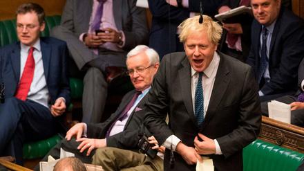 Tory-Politiker wie der frühere Außenminister Johnson verlangen von Premierministerin May Nachverhandlungen mit der EU.