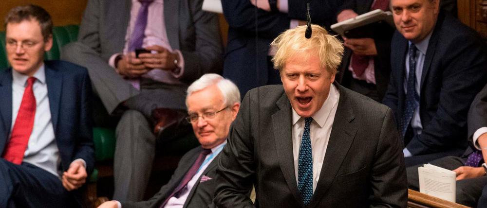 Tory-Politiker wie der frühere Außenminister Johnson verlangen von Premierministerin May Nachverhandlungen mit der EU.