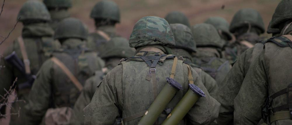 Russische Soldaten in der Ukraine (Symbolbild).