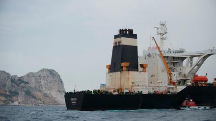 Der iranische Öltanker „Grace 1“.