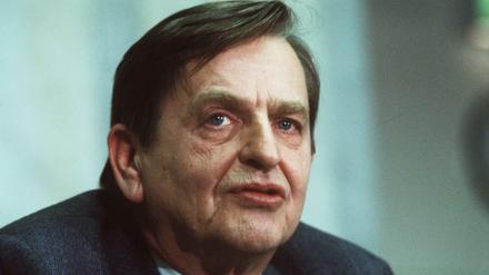 Olof Palme im Dezember 1983 in Stockholm