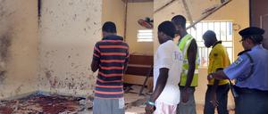 In der Moschee in Maiduguri starben bei einem Attentat mehr als 20 Menschen.
