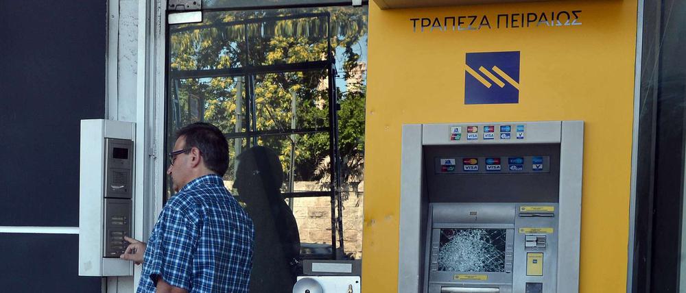 Das marode Bankensystem Griechenlands ist längst nicht gerettet.