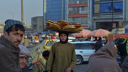 Straßenszene in Kabul 