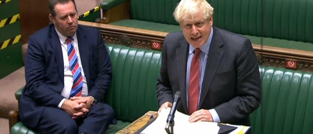 Hebelt mit seinem Binnenmarktgesetz das Brexit-Abkommen in Teilen aus: Premierminister Boris Johnson