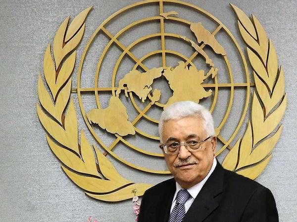 Sorgen machen mögliche Strafaktionen Israels, das keinen Palästinenserstaat vor einem Friedensschluss will.