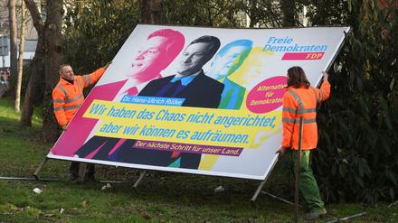 FDP-Plakat im Südwesten: Wählt nicht AfD, wählt uns?