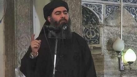 Abu Bakr al-Baghdadi ist selbst ernannter "Kalif" der Terrormiliz IS. 