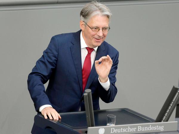 Finanzpolitiker der SPD: Achim Post – hier im Juni im Bundestag.