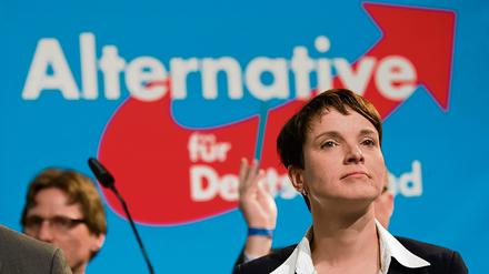 Frauke Petry, die Parteivorsitzende der AfD.