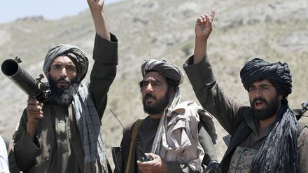 Wie werden sie reagieren, wenn die internationalen Truppen nicht Ende April abziehen? Taliban-Kämpfer in der Provinz Herat.