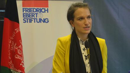 Magdalena Kirchner, Leiterin der Friedrich-Ebert-Stiftung in Afghanistan