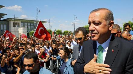Der türkische Präsident Recep Tayyip Erdogan in Ankara.