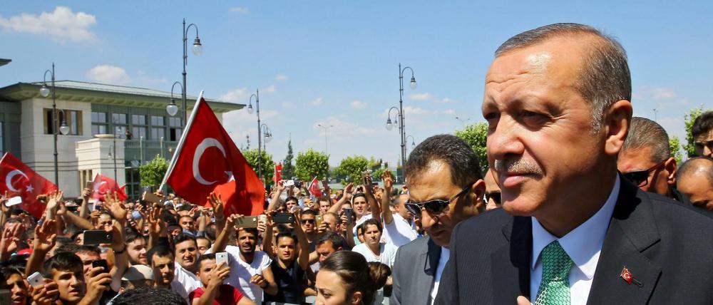 Der türkische Präsident Recep Tayyip Erdogan in Ankara.