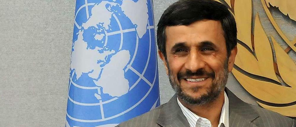 Mahmud Ahmadinedschad, ehemaliger Präsident in Iran.