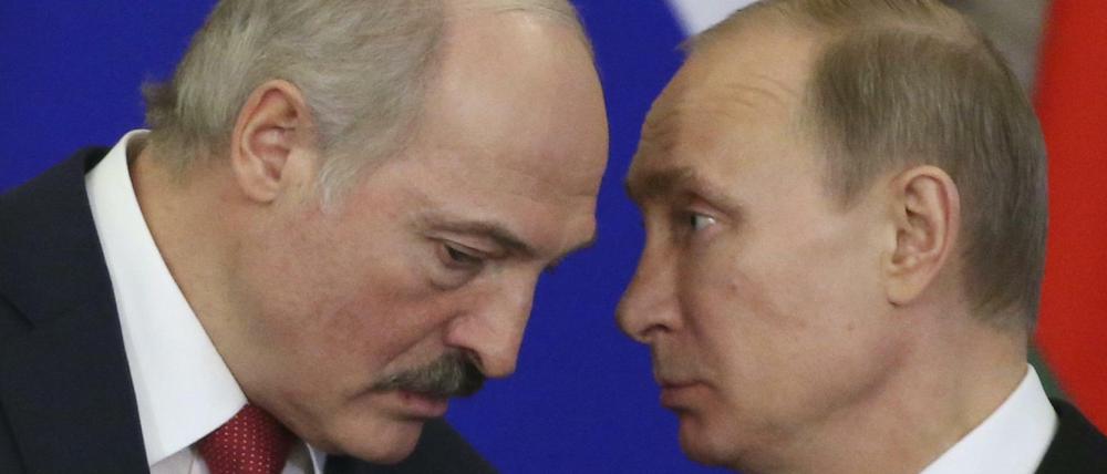 Streit zwischen Lukaschenko und Putin gab es schon öfter. Aber so hart war der Konflikt noch nie.