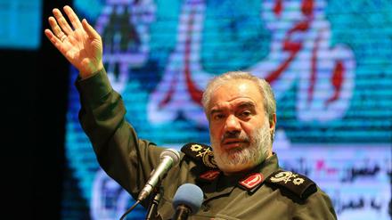 „Strohmänner und Söldner“ nennt Ali Fadavi, Vize-Kommandeur der Iranischen Revolutionsgarden, die Demonstranten. 