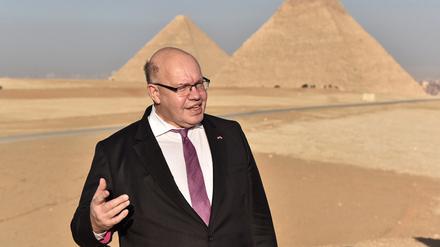Wirtschaftsminister Altmaier war gerade in Ägypten.