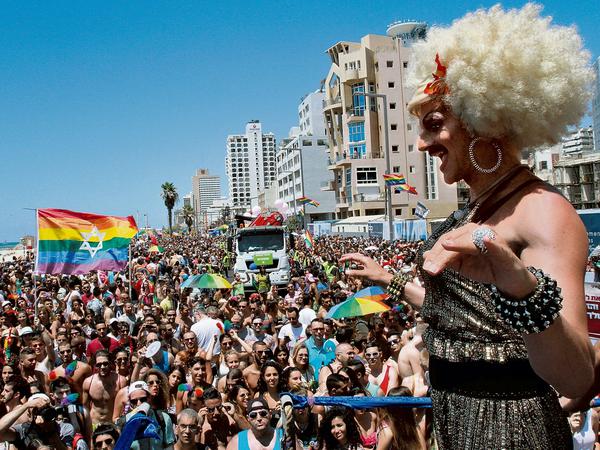 Tolerant: Tel Aviv ist ein Anziehungspunkt für Schwule und Lesben aus aller Welt.