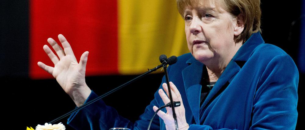 Will Bürokratieabbau, um kleinen Unternehmen zu helfen: Kanzlerin Angela Merkel.