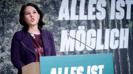 Annalena Baerbock tritt als Spitzenkandidatin der Brandenburger Grünen für die Bundestagswahl 2021 an.