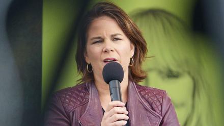 Die Kanzlerkandidatin der Grünen, Annalena Baerbock.