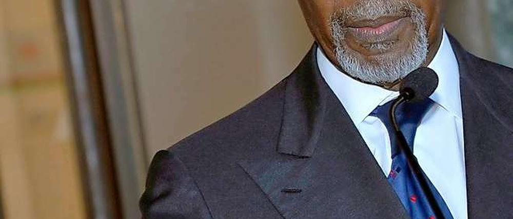 Ende des Blutvergießens in Syrien? Kofi Annan hat einen Friedensplan vorgelegt.