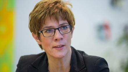 Die saarländische Ministerpräsidentin Annegret Kramp-Karrenbauer.