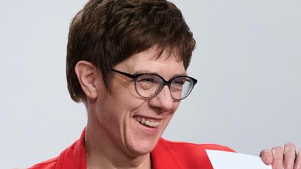 Annegret Kramp-Karrenbauer will am Freitag in Hamburg neue CDU-Parteichefin werden.