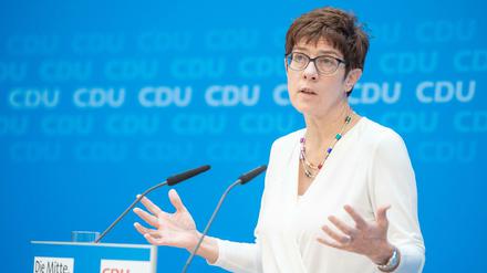 Annegret Kramp-Karrenbauer, CDU-Generalsekretärin. 