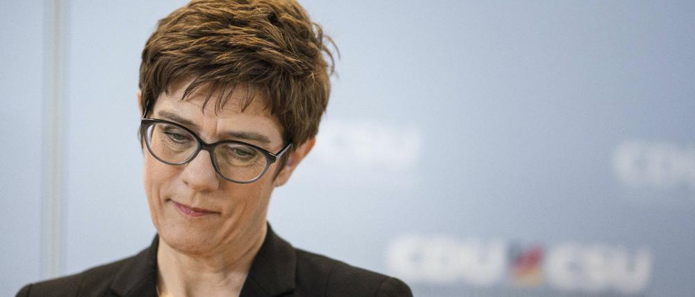 Annegret Kramp-Karrenbauer, Parteivorsitzende der CDU