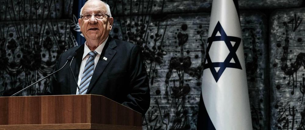 Israels Präsident Reuven Rivlin will Neuwahlen abwenden.