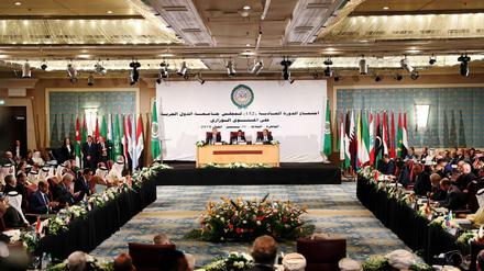 Treffen der Arabischen Liga am 10. September 2019 in Kairo.