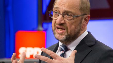 Partei im Aufwind: SPD-Kanzlerkandidat Martin Schulz (SPD) 