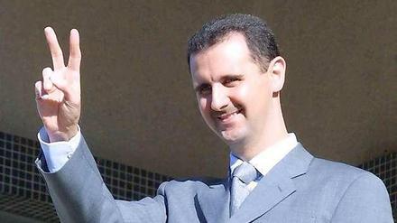 Ist er der große Gewinner? Syriens Präsident Baschar al Assad.