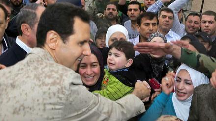 Wird er bald für eine weitere siebenjährige Amtszeit gewählt? Syriens Präsident Baschar al-Assad