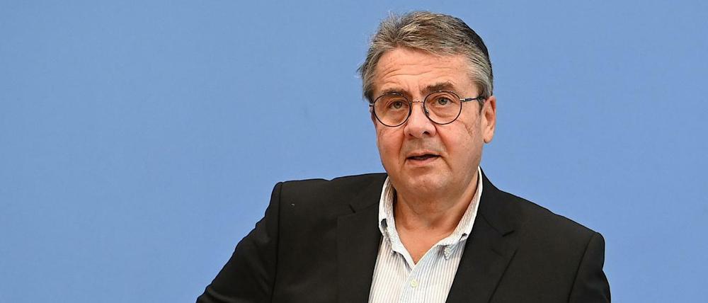 Der SPD-Politiker Sigmar Gabriel ist ehemaliger Bundesaußenminister.