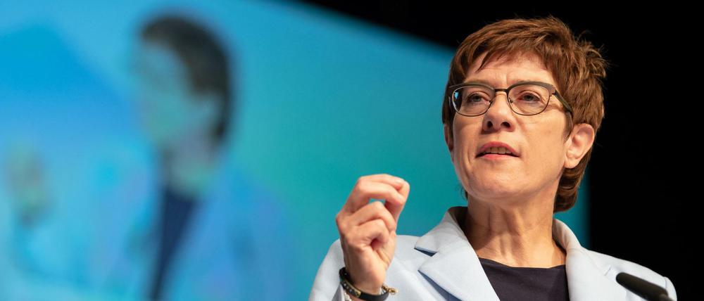 Annegret Kramp-Karrenbauer, Vorsitzende der CDU Deutschlands