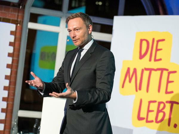 Christian Lindner, FDP-Bundesvorsitzender, will für die sogenannte Entscheidungslösung stimmen.
