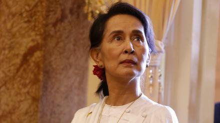 Aung San Suu Kyi, entmachtete Regierungschefin von Myanmar (Archivbild von 2018)
