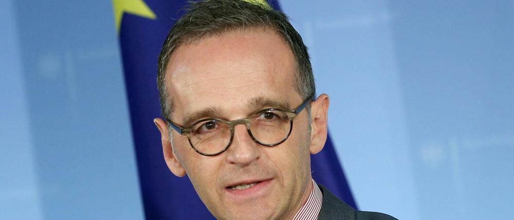 Verärgert den Koalitionspartner von der Union: Außenminister Heiko Maas (SPD).