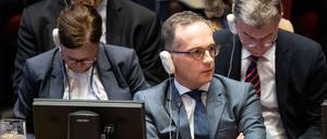 Der Klimawandel werde "immer mehr zur Gefahr für Frieden und Sicherheit", sagte Maas in seiner ersten Rede im UN-Sicherheitsrat. 
