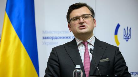 Der ukrainische Außenminister Dmytro Kuleba hat die Vermittlungsbemühungen der Europäer gelobt.