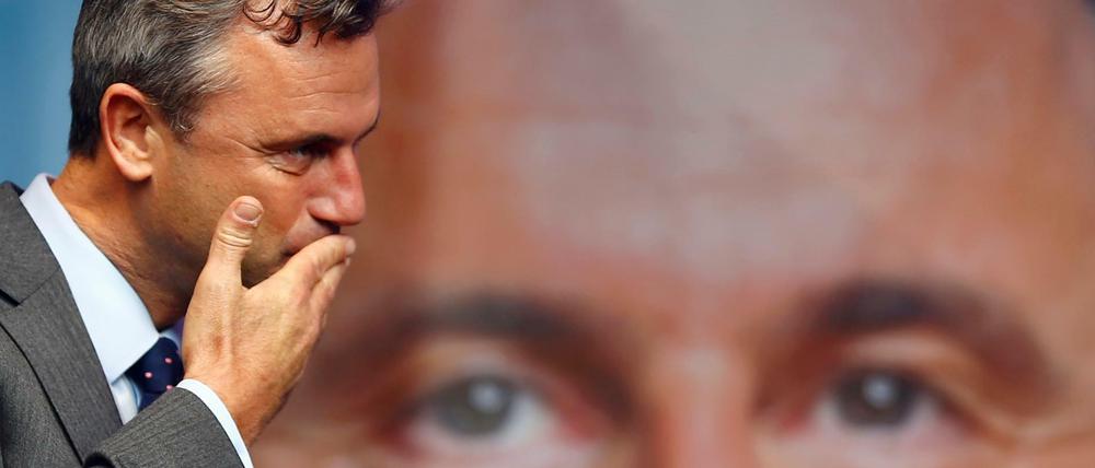 Der FPÖ-Präsidentschaftskandidat in Österreich, Norbert Hofer, könnte die Wahl am Sonntag gewinnen.