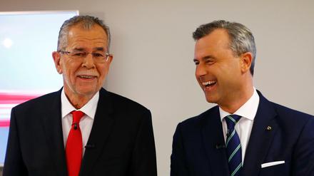 Wer macht das Rennen? Alexander Van der Bellen und Norbert Hofer wollen Präsident Österreichs werden.