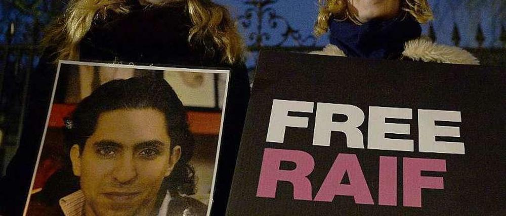 Unterstützer von Raif Badawi