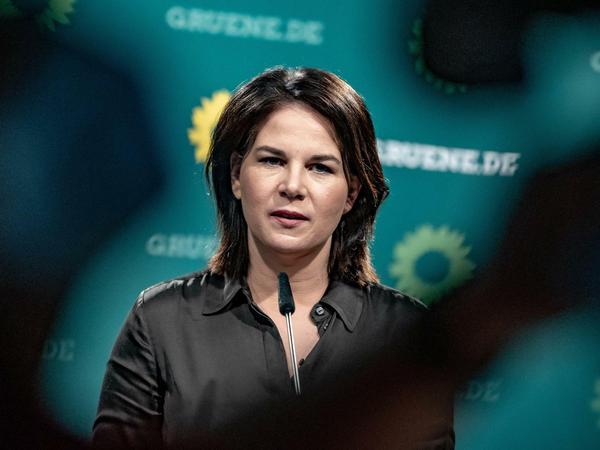 Annalena Baerbock, Kanzlerkandidatin der Grünen
