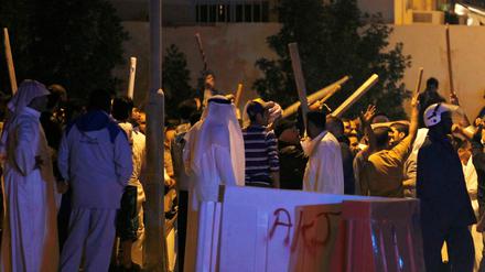 In Bahrain kam es zu gewaltsamen Auseinandersetzungen.