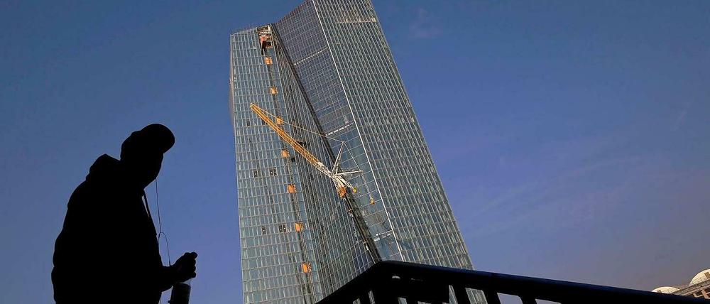 Der geplante Mechanismus zur Abwicklung maroder Banken gleicht einer Baustelle - so wie der Neubau der Europäischen Zentralbank in Frankfurt am Main.
